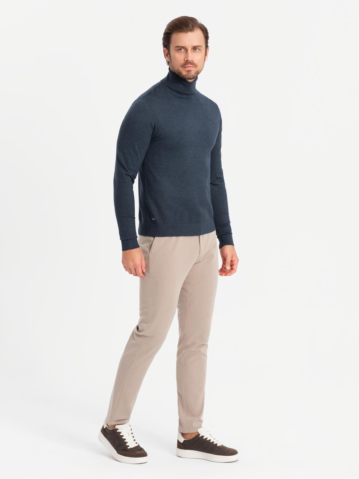 Ombre Clothing meeste puuvillane rullkaelusega kampsun - Image 11