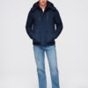 Ombre Clothing meeste puhvjakk kapuutsiga - Thumbnail Image 4