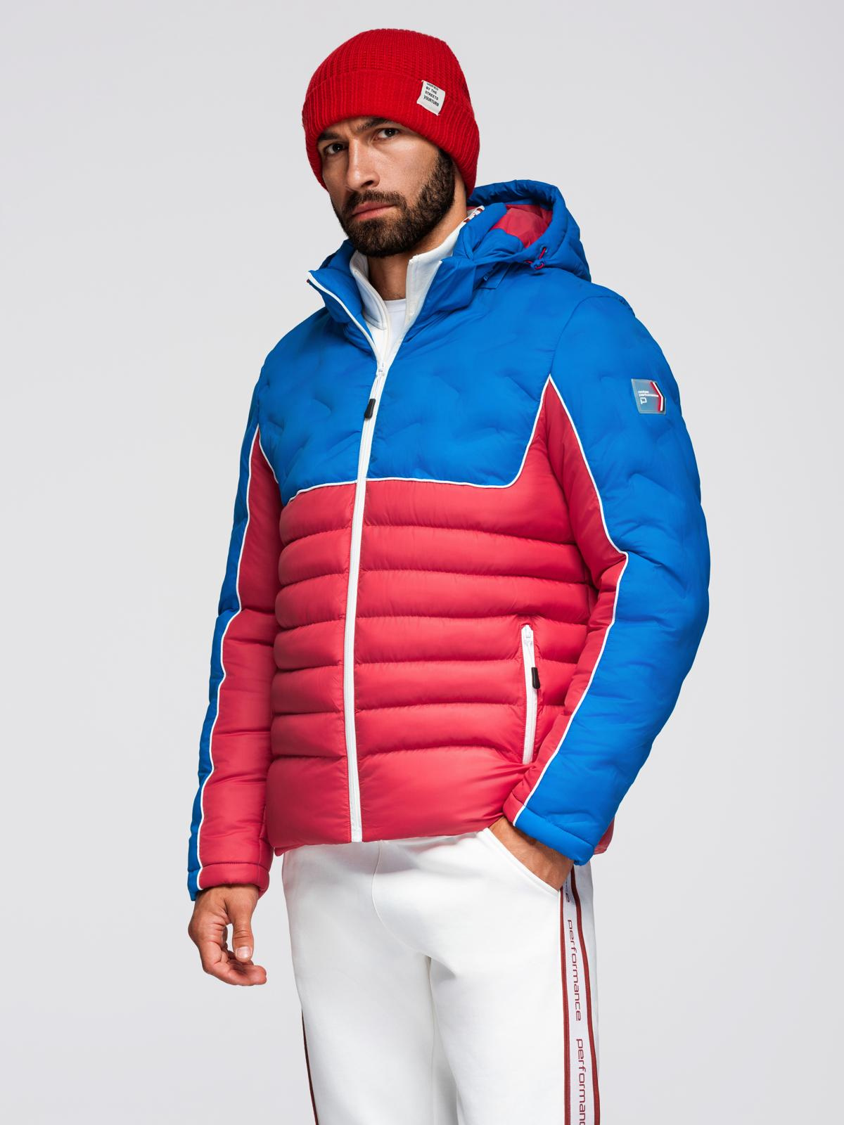 Meeste kapuutsiga tepitud pikem jope Ombre Clothing - Image 49