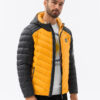 kevad-sügis jope c366 - kollane - Thumbnail Image 3