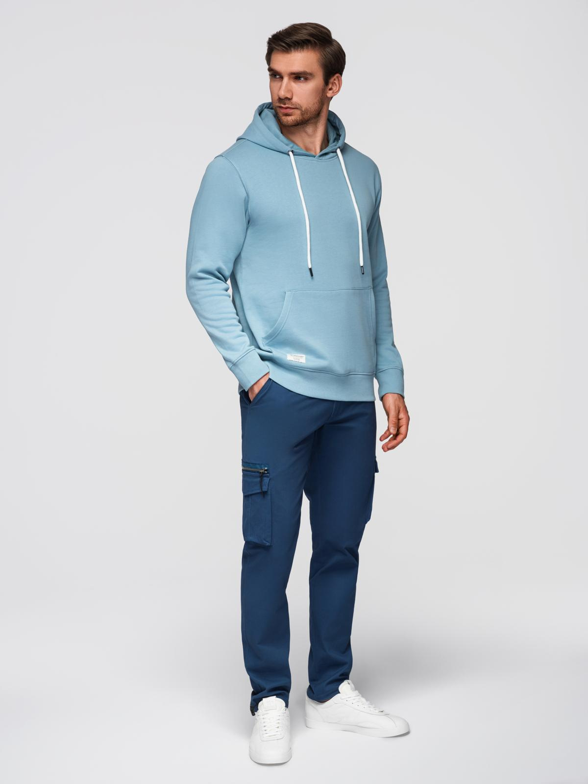 Meeste kapuutsiga kängurudressipluus Ombre Clothing - Image 43