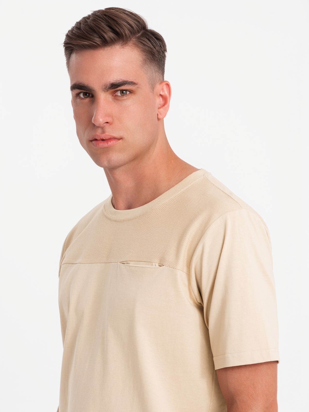 meeste t-särk beež ombre - Image 2