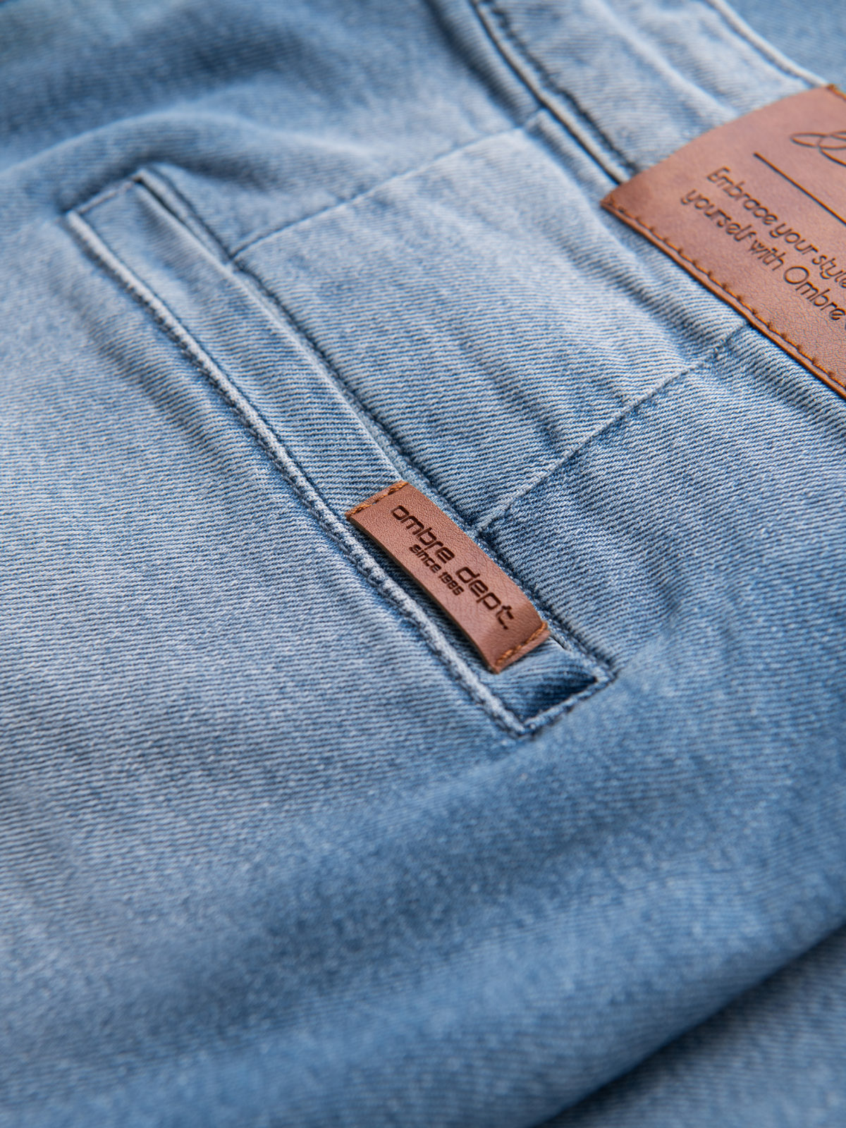 Ombre Clothing meeste teksapüksid puuvillast - Image 11