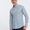 Meeste puuvillane triiksärk Slim Fit - Thumbnail Image 10