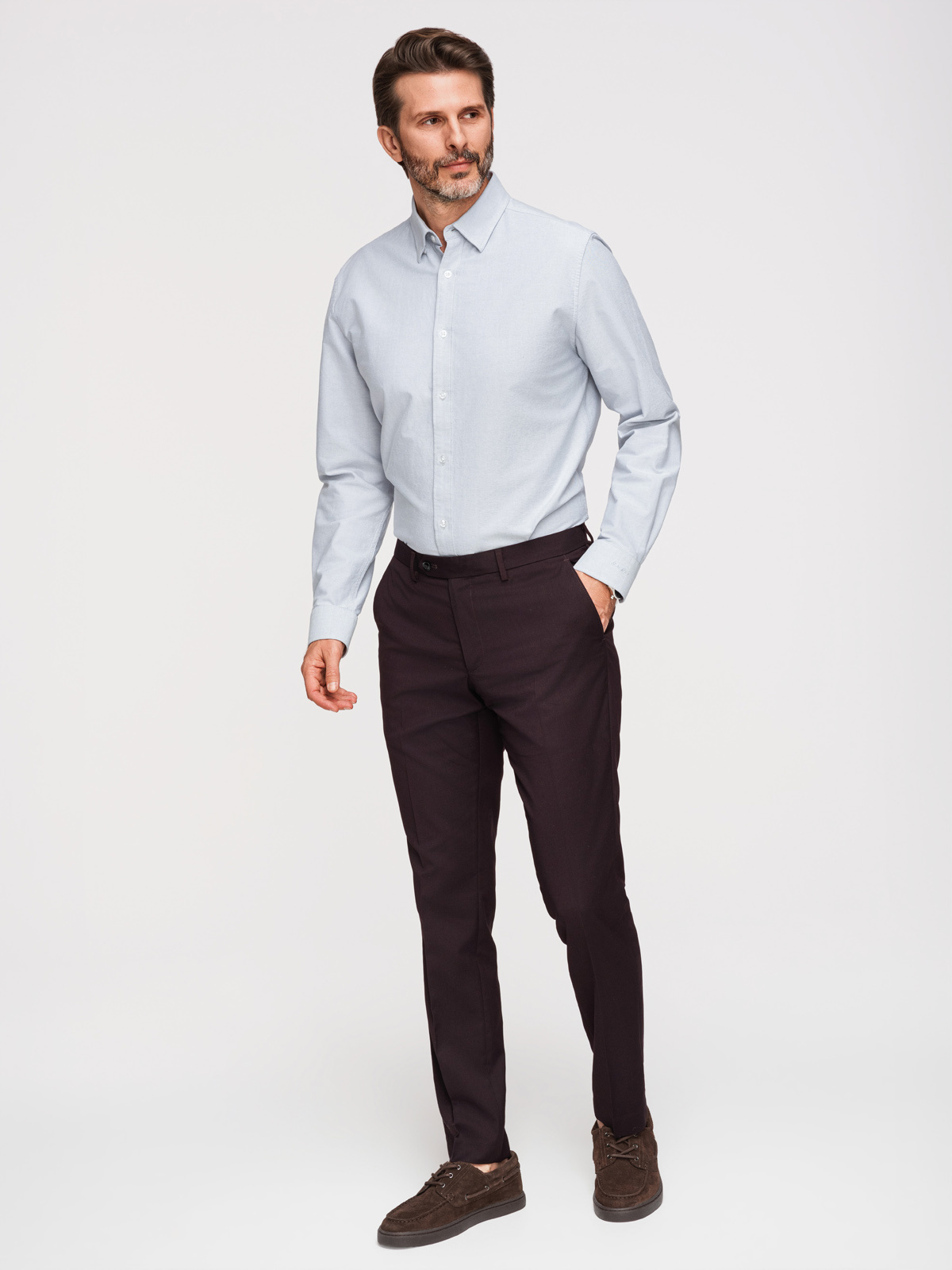 Meeste pikkade käistega triiksärk Ombre Clothing - Image 2