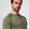 Ombre Clothing meeste nööpidega Henley T-särk - Thumbnail Image 24
