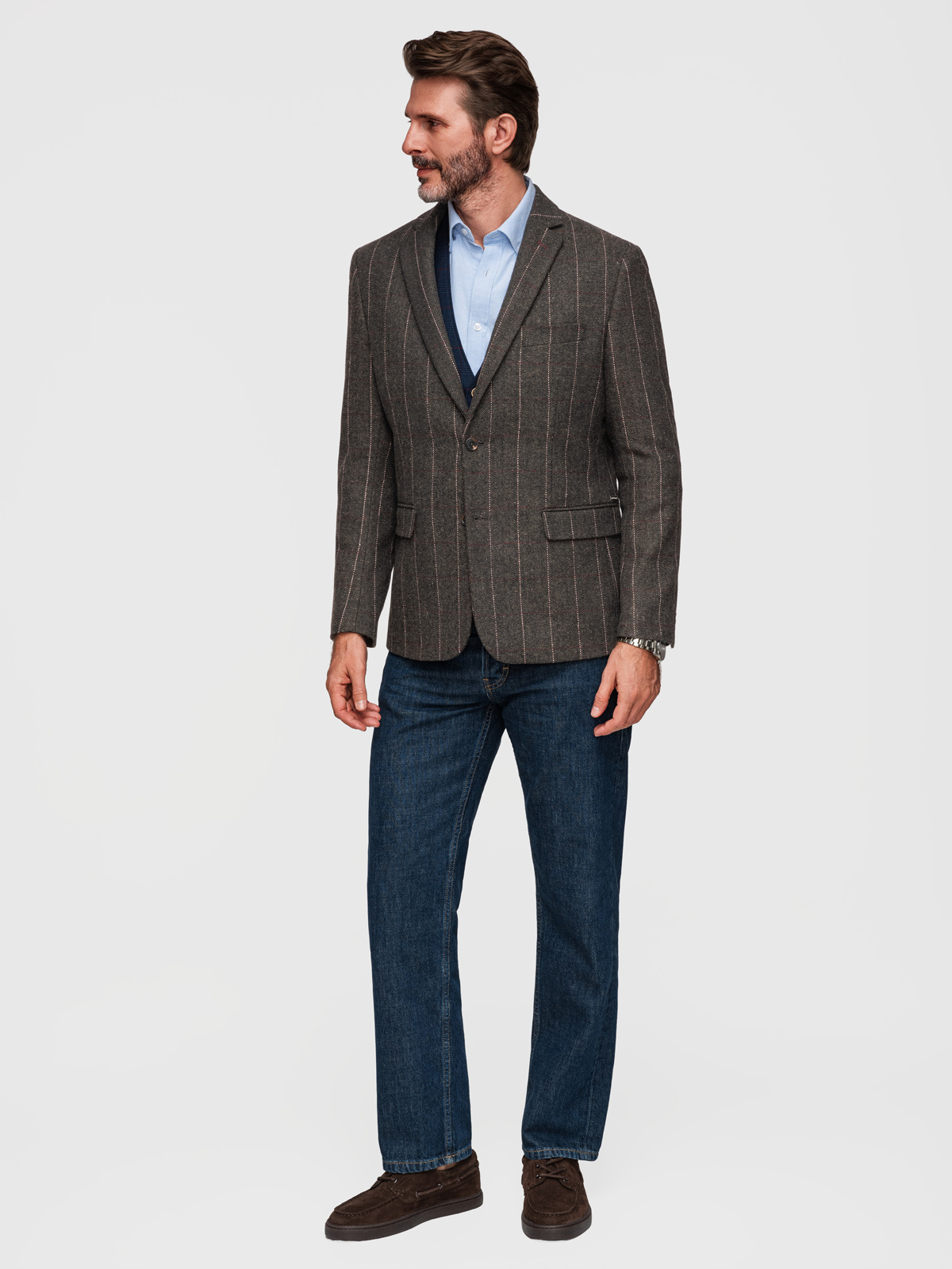 Meeste villasegune pintsak Ombre Clothing - Image 6