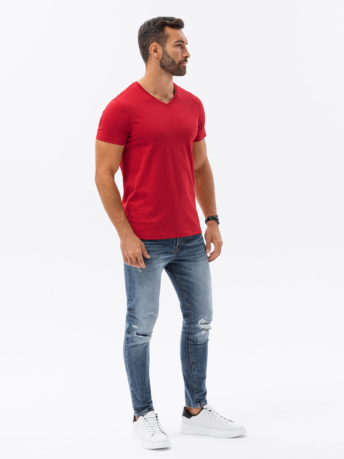 tavaline t-särk s1369 - must - Image 10
