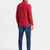 Meeste kootud kampsun püstkrae ja tõmblukuga Ombre Clothing - Thumbnail Image 12