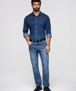 Ombre Clothing meeste pikkade käistega särk