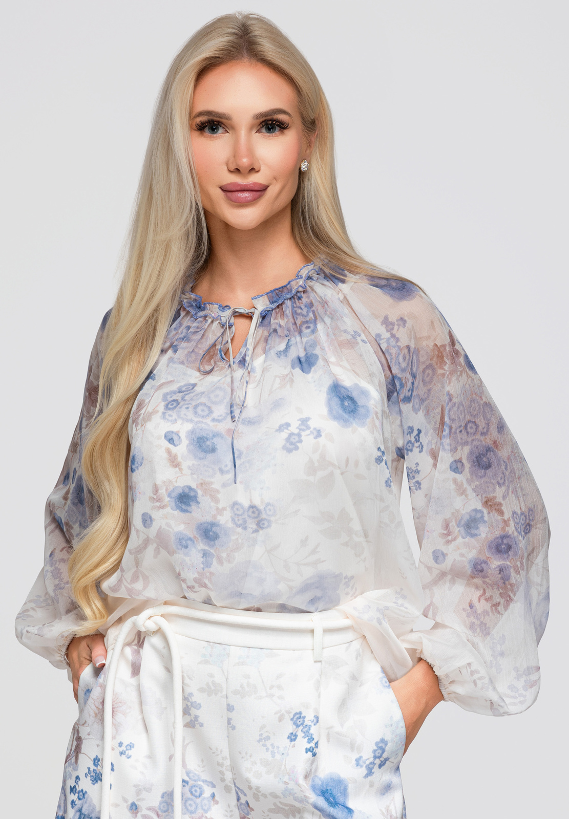 Ombre Clothing naiste pluus lipsudetailiga - Image 5