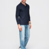 Ombre Clothing meeste pikkade varrukatega polosärk - Thumbnail Image 17