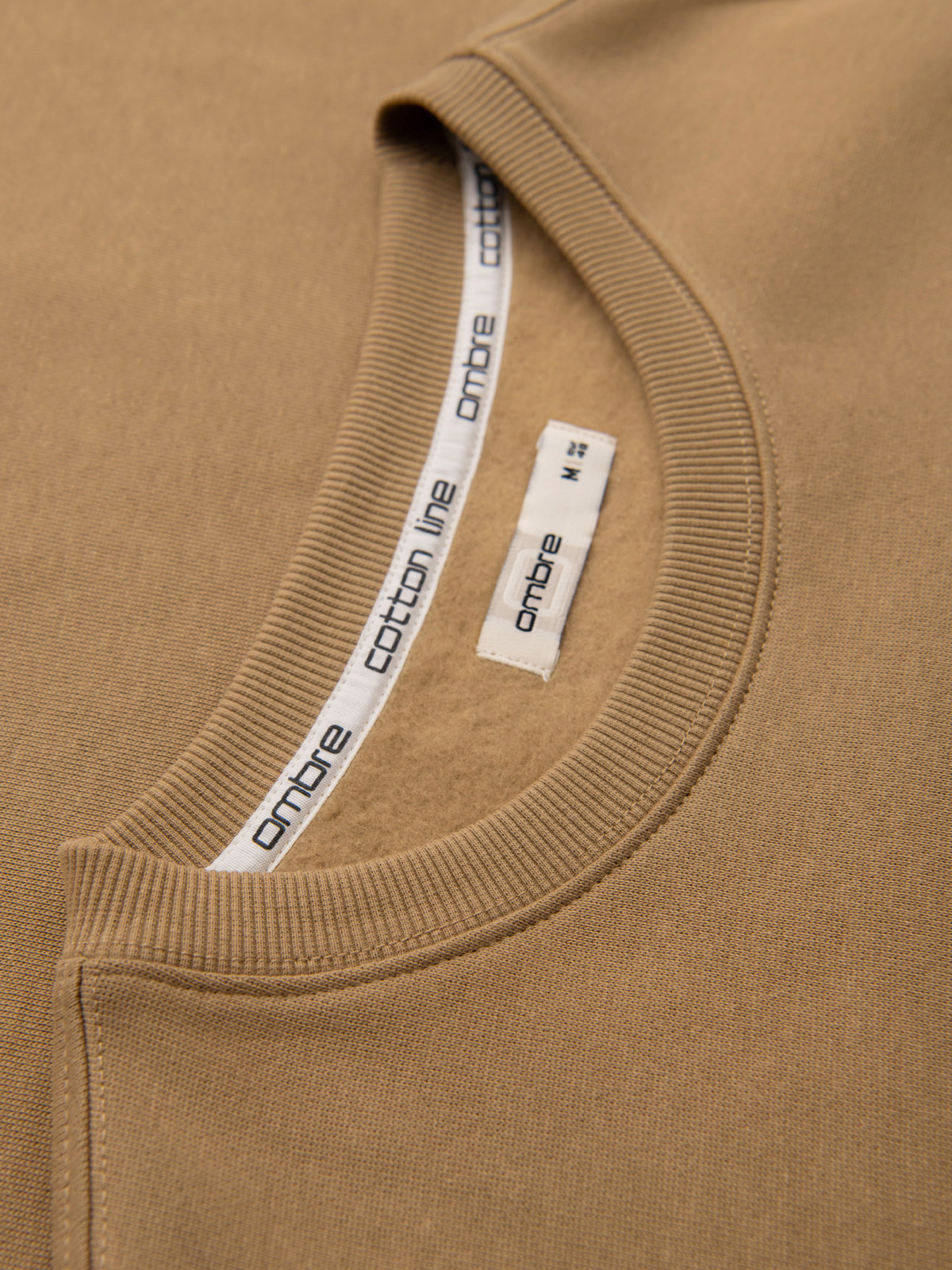 Meeste puuvillane dressipluus ümara kaelusega Ombre Clothing - Image 13