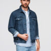 Meeste vabaaja teksajakk Ombre Clothing - Thumbnail Image 11