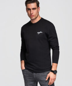 Meeste pikkade käistega T-särk Ombre Clothing