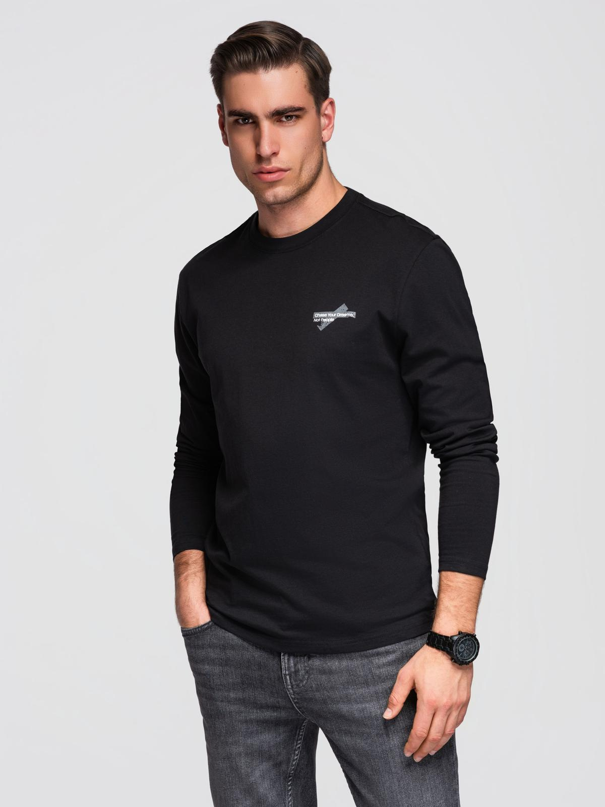 Meeste pikkade käistega T-särk Ombre Clothing - Image 1