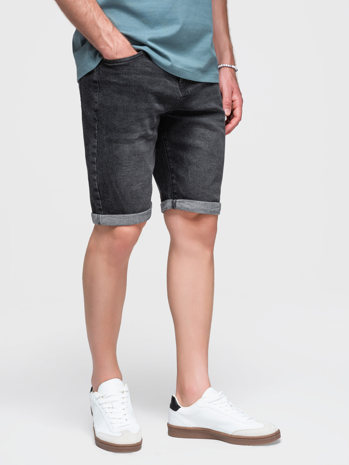 Ombre Clothing meeste teksapüksid lühikesed - Image 26