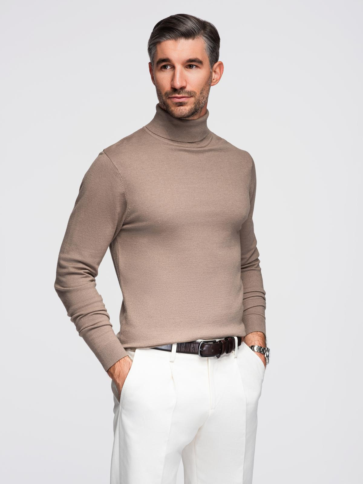 Ombre Clothing meeste puuvillane rullkaelusega kampsun - Image 1
