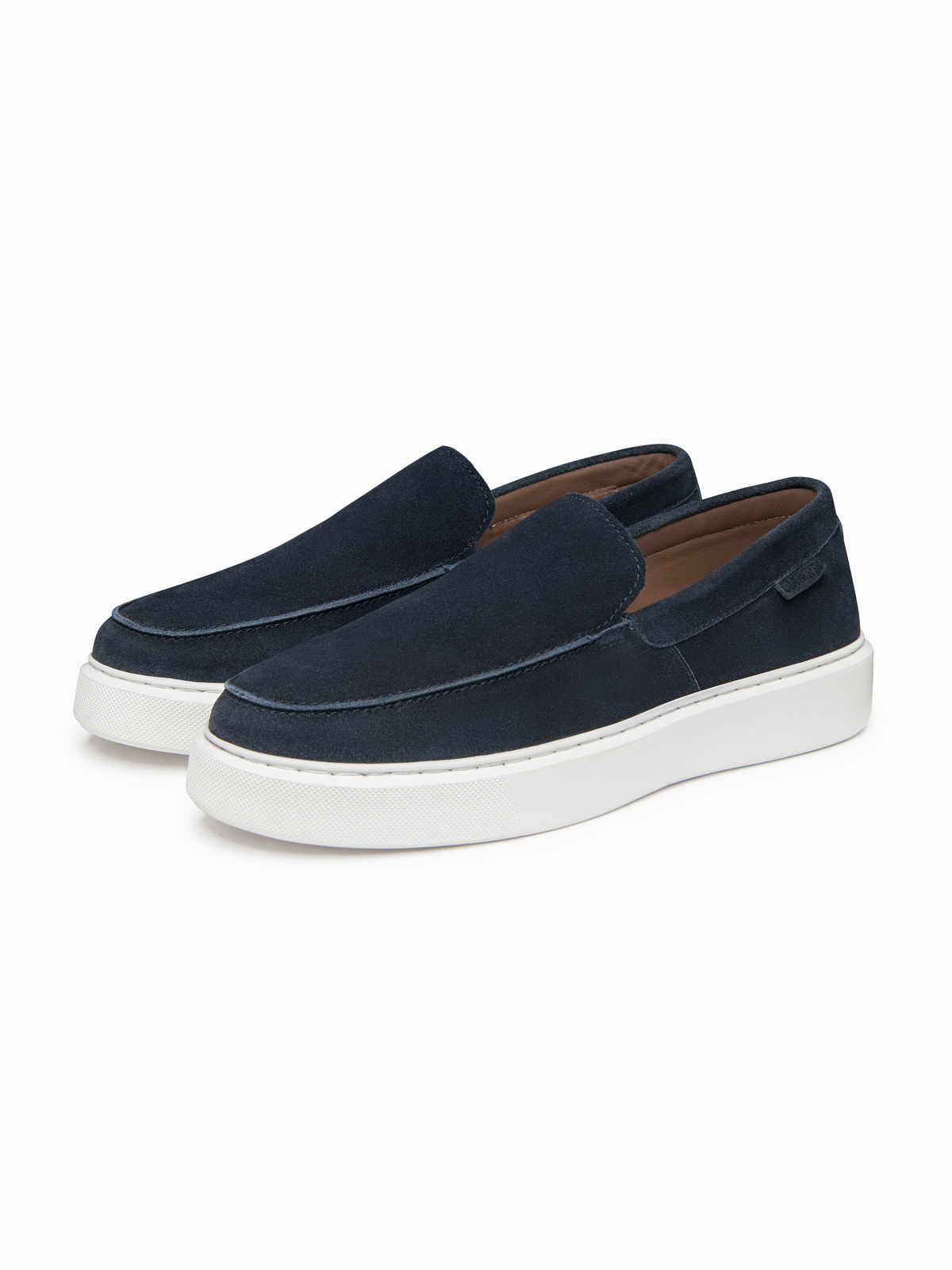 Meeste seemisnahast slip-on vabaajajalatsid Ombre - Image 10