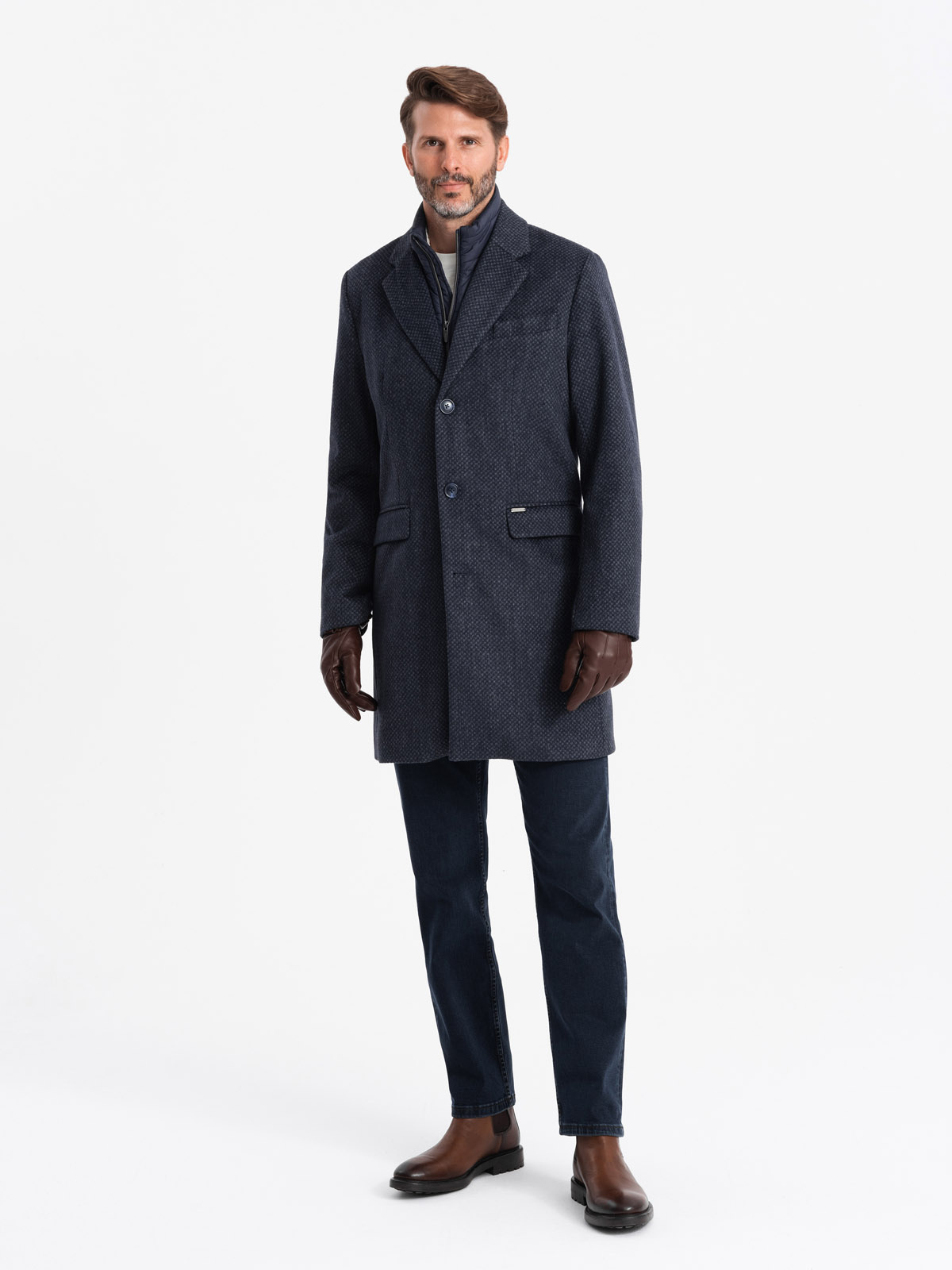 Meeste villasegune mantel Ombre Clothing - Image 4