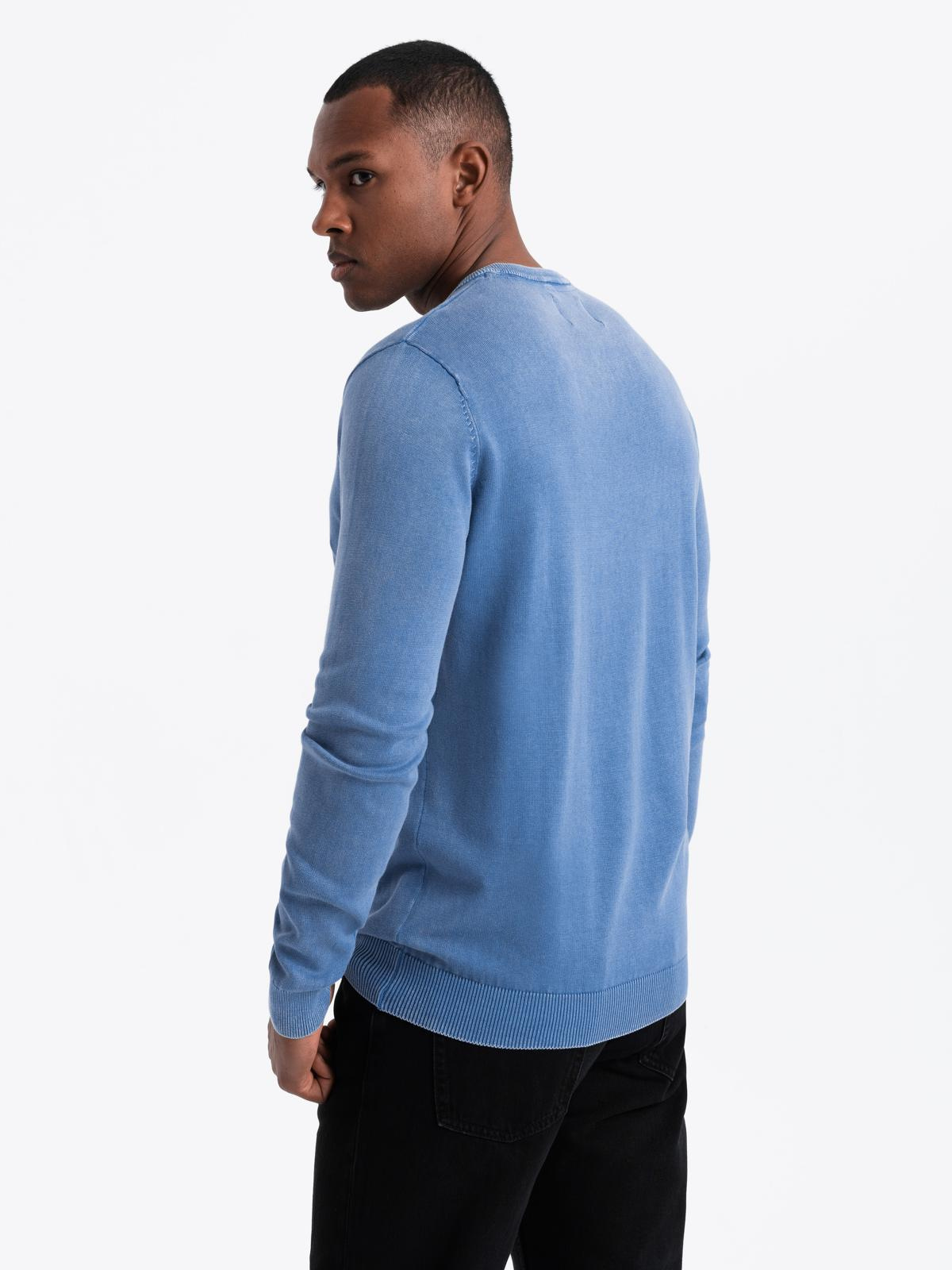 Ombre Clothing V-kaelusega meeste puuvillane džempr - Image 19
