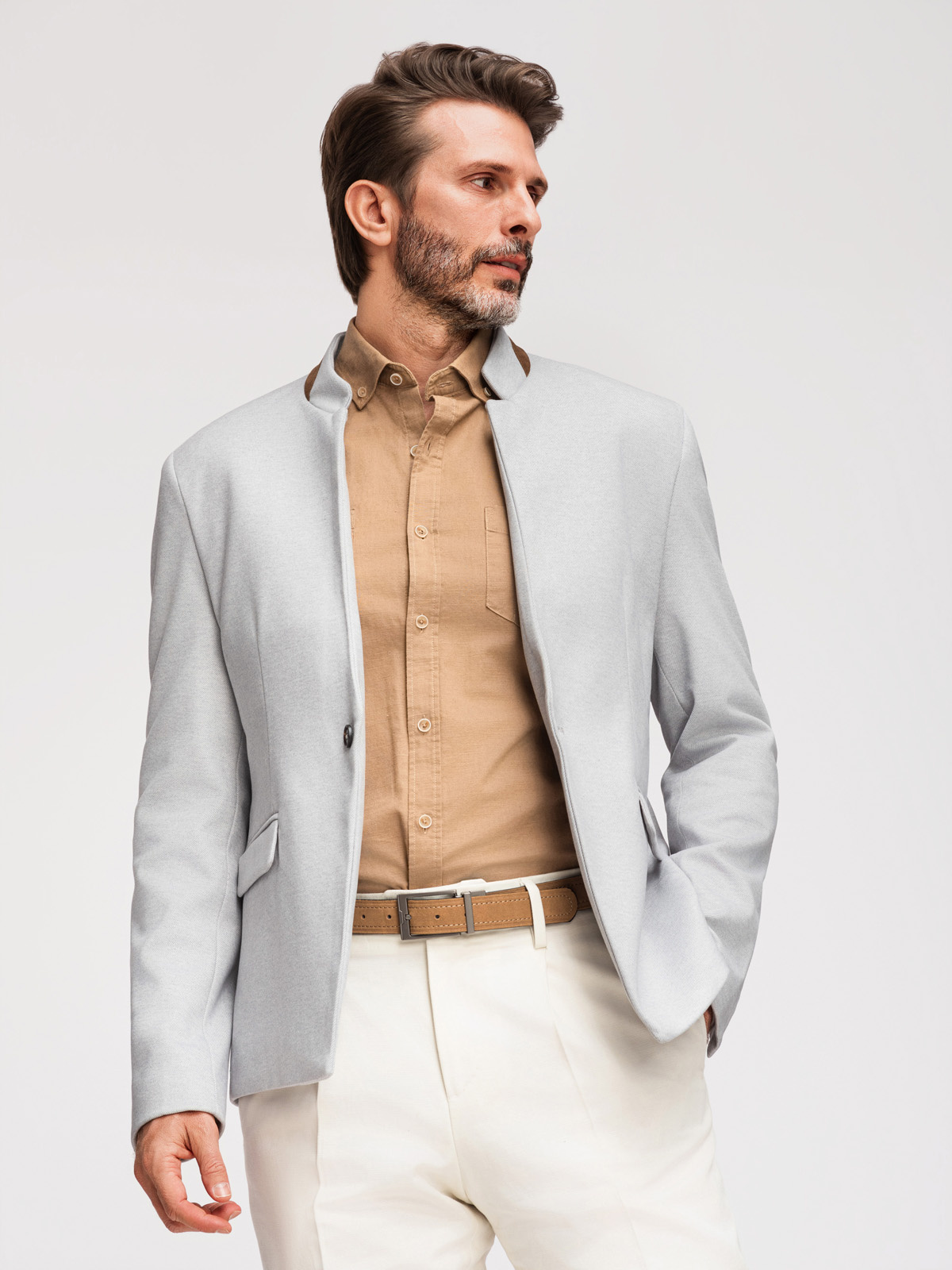 Meeste püstkraega bleiser Ombre Clothing - Image 6
