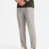 Elastse vöökohaga meeste chino-püksid Ombre Clothing - Thumbnail Image 66