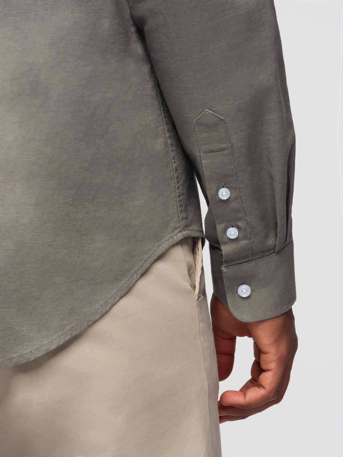 Meeste püstkraega pikkade varrukatega triiksärk Ombre Clothing - Image 25