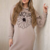 Soe kapuutsiga pikk dresskleit Kesi - Thumbnail Image 38