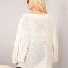 Naiste avara lõikega kampsun villaseguga Kesi Plus Size - Thumbnail Image 35