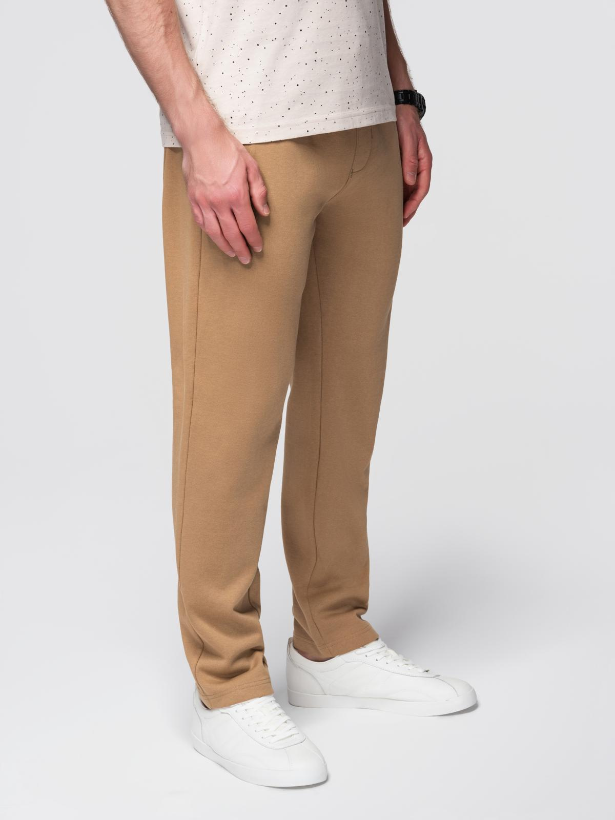 Ombre Clothing meeste puuvillased sirge lõikega dressipüksid - Image 11