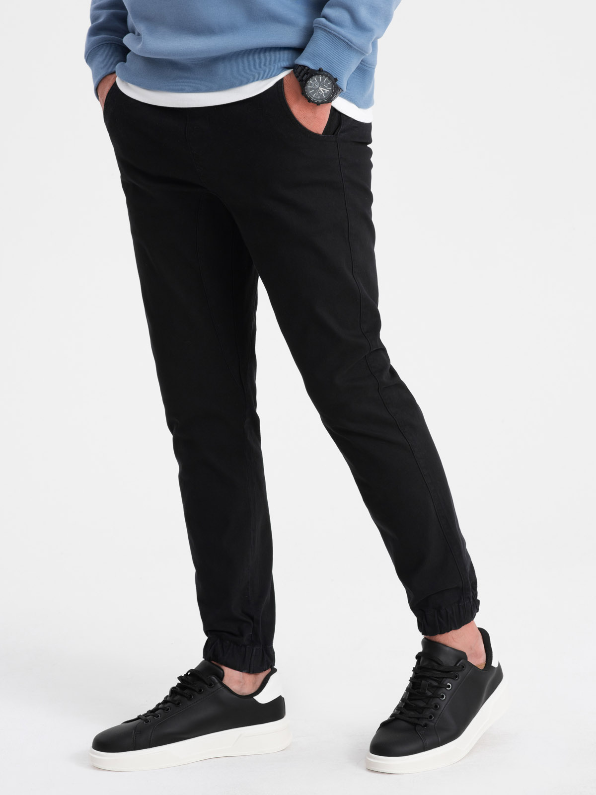 püksid joggers p885 - must - Image 6