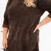 Kesi vabalt langev velvetist tuunika-kleit - Thumbnail Image 47