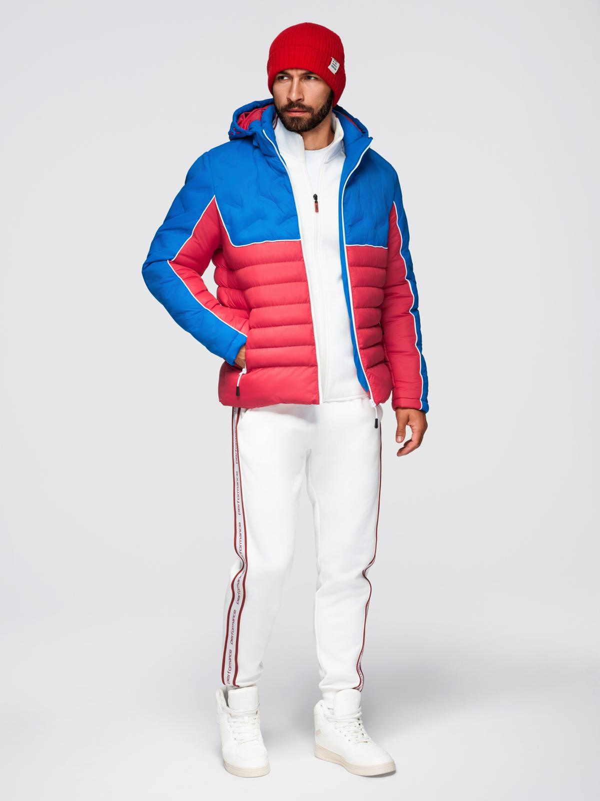 Meeste kapuutsiga tepitud pikem jope Ombre Clothing - Image 51