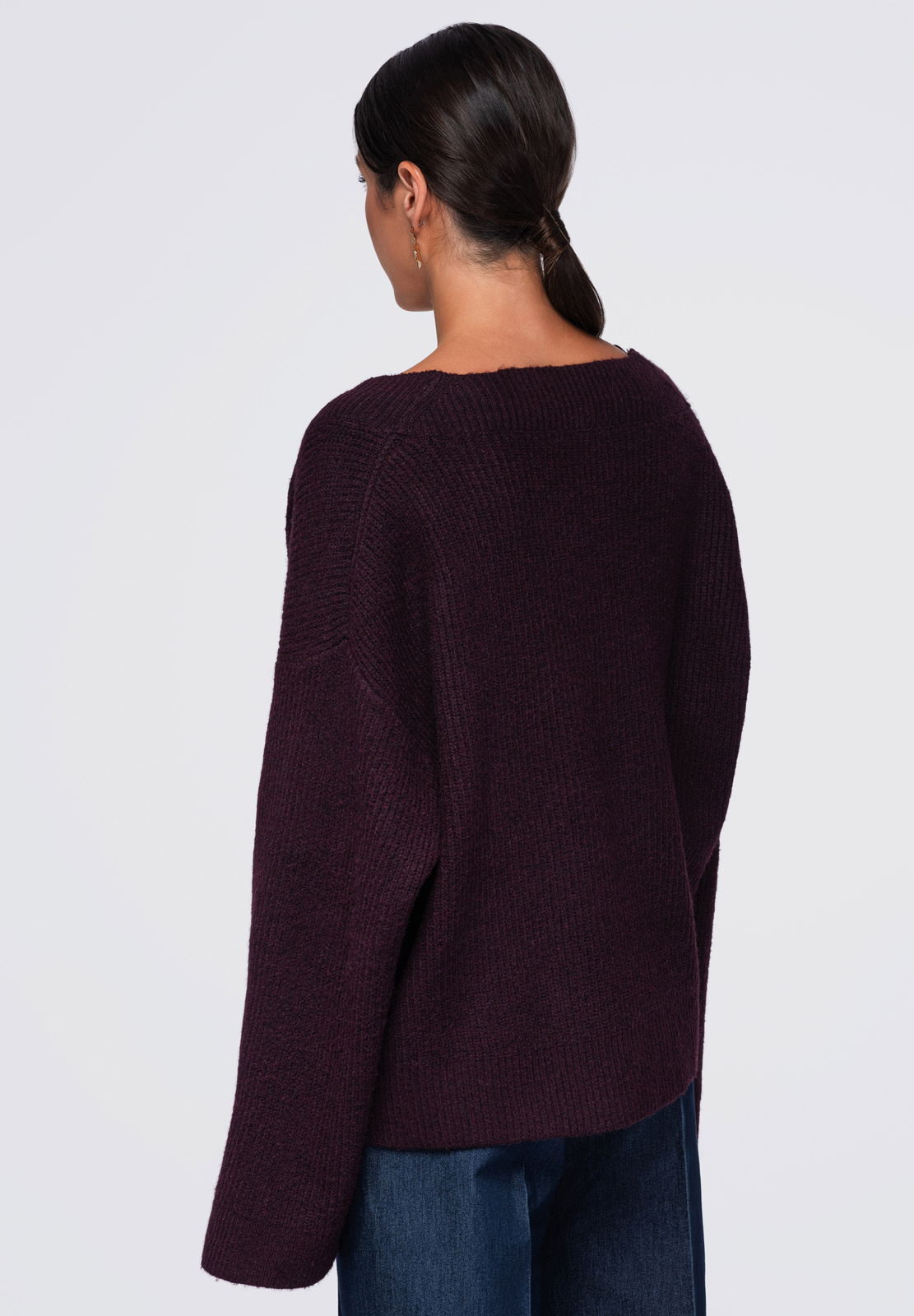 Ombre Clothing naiste asümmeetriline nööpidega kampsun - Image 4