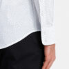 Meeste puuvillane mikromustriga triiksärk Ombre Clothing Regular Fit - Thumbnail Image 4