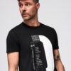 Ombre Clothing meeste trükisega puuvillane T-särk - Thumbnail Image 12