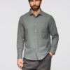 Ombre Clothing meeste pikkade varrukatega triiksärk rinnataskuga - Thumbnail Image 23