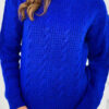 Kesi naiste kootud pullover-kampsun - Thumbnail Image 21