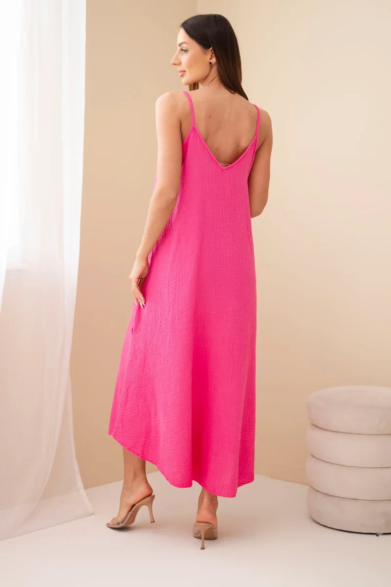 Naiste musliinist suvekleit peente paeltega - Image 6