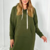 Pikk kapuutsi ja kängurutaskuga dresskleit - Thumbnail Image 19
