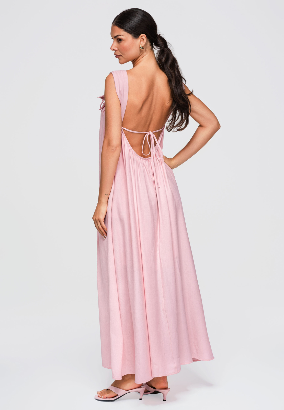 Ombre Clothing naiste maksikleit dekoratiivsete õlapaeltega - Image 10