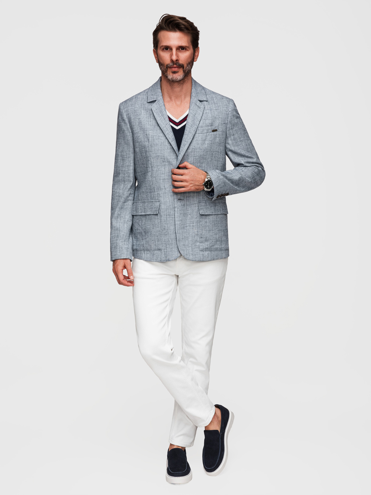 Meeste linasegune bleiser Ombre Quintessence - Image 19