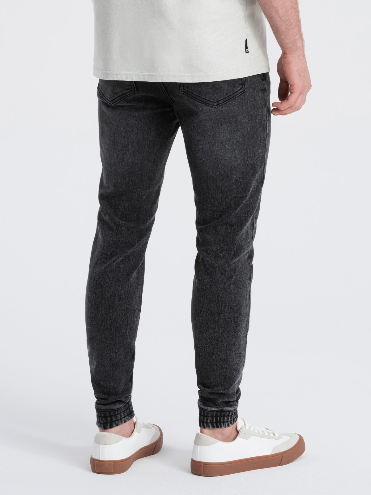 Meeste slim fit jogger-teksapüksid - Image 5