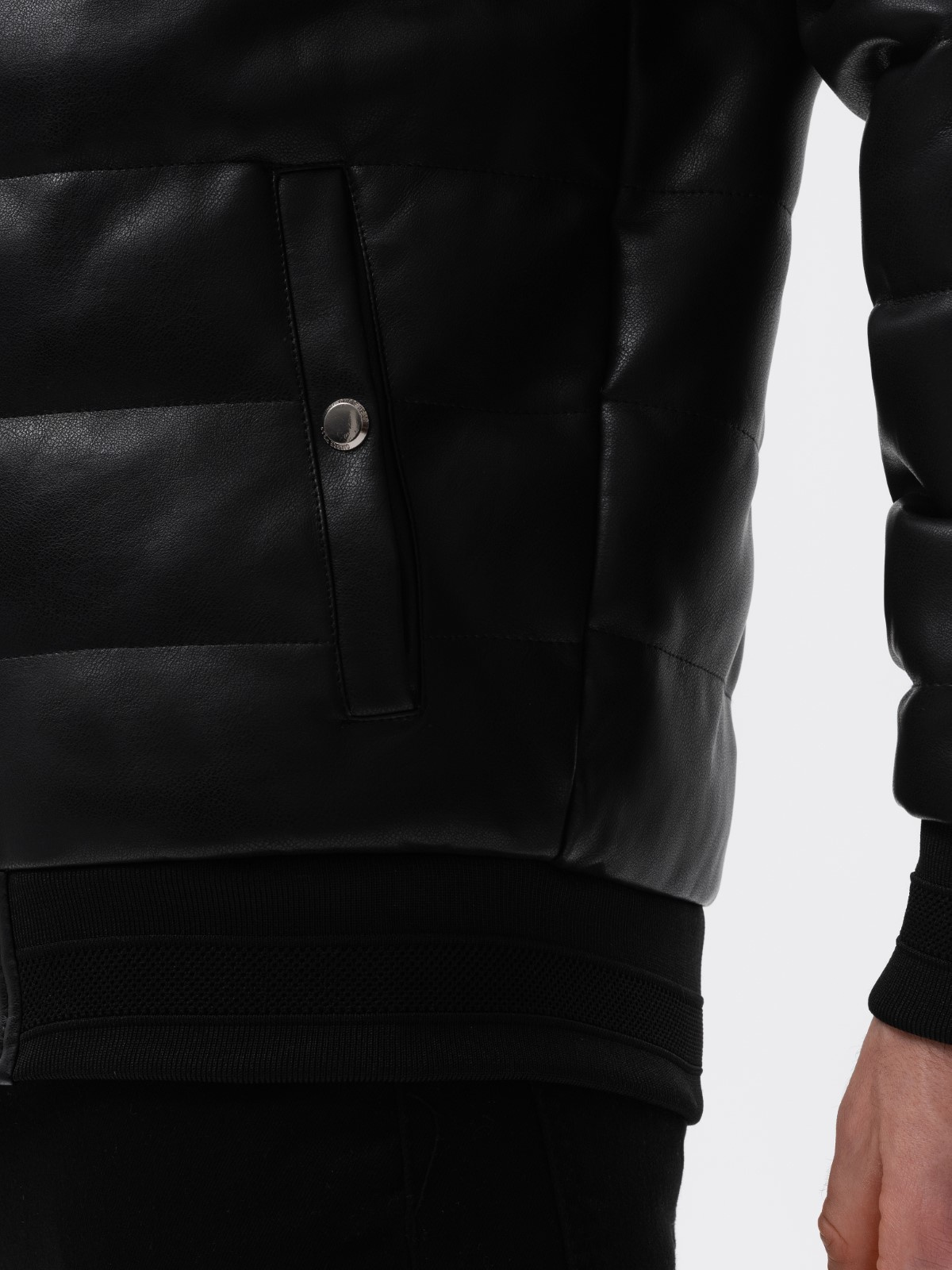 Meeste tepitud bomber-jope Ombre Clothing - Image 5
