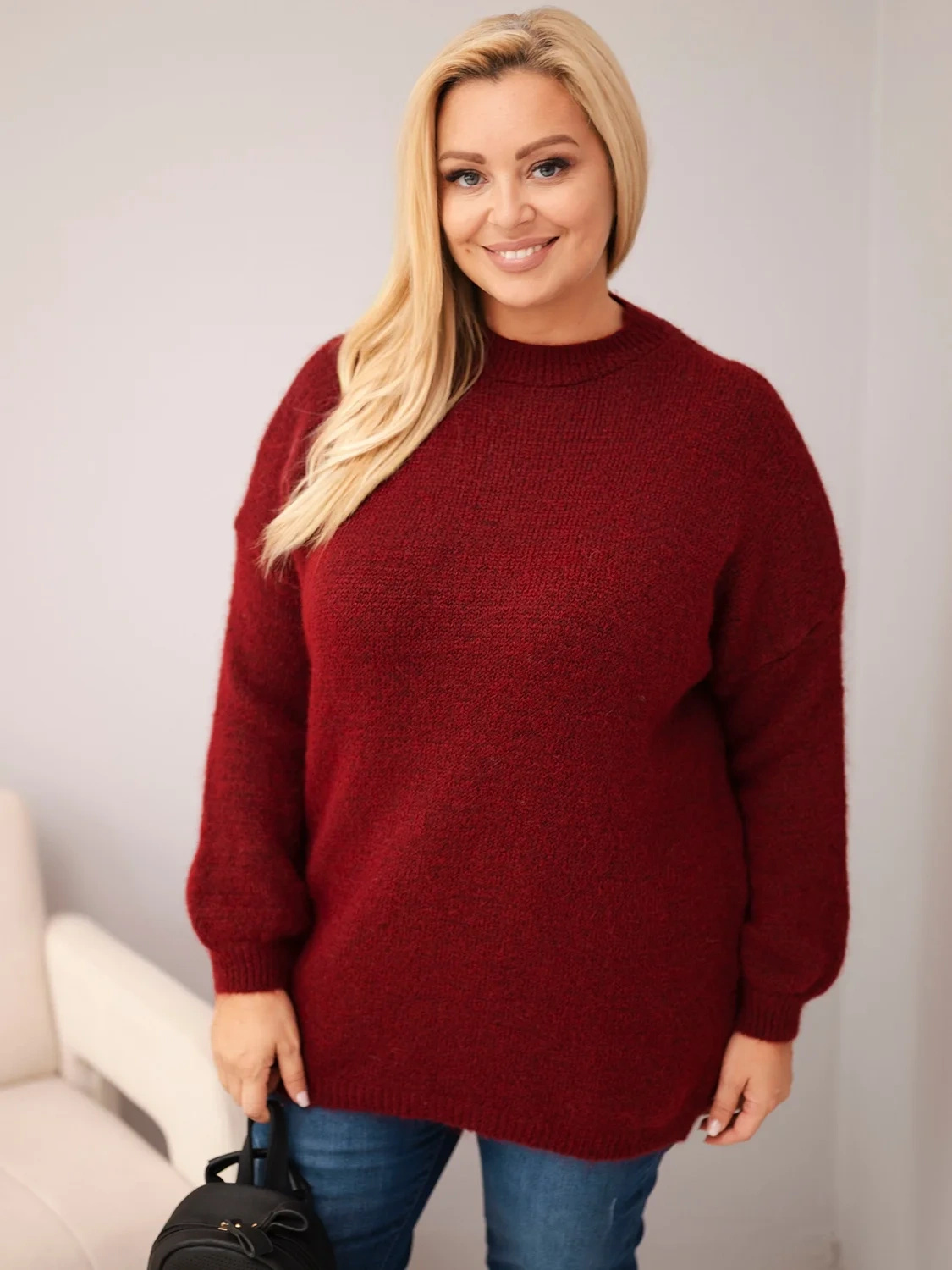 Avara lõikega naiste kampsun Kesi Plus Size - Image 44