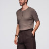 Meeste nööbitava kaelusega lühikeste varrukatega särk Ombre Clothing - Thumbnail Image 20