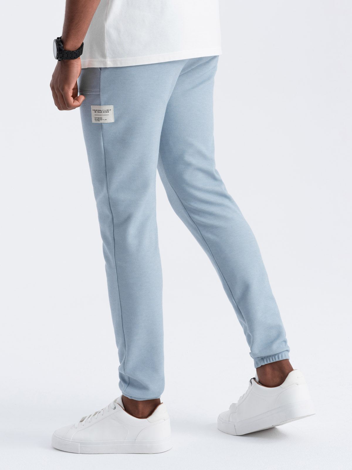 Meeste struktuurse koega dressipüksid Ombre Clothing - Image 27