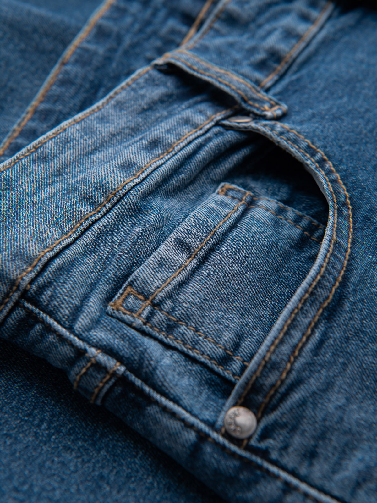 Ombre Clothing meeste teksapüksid kulutatud detailidega - Image 23