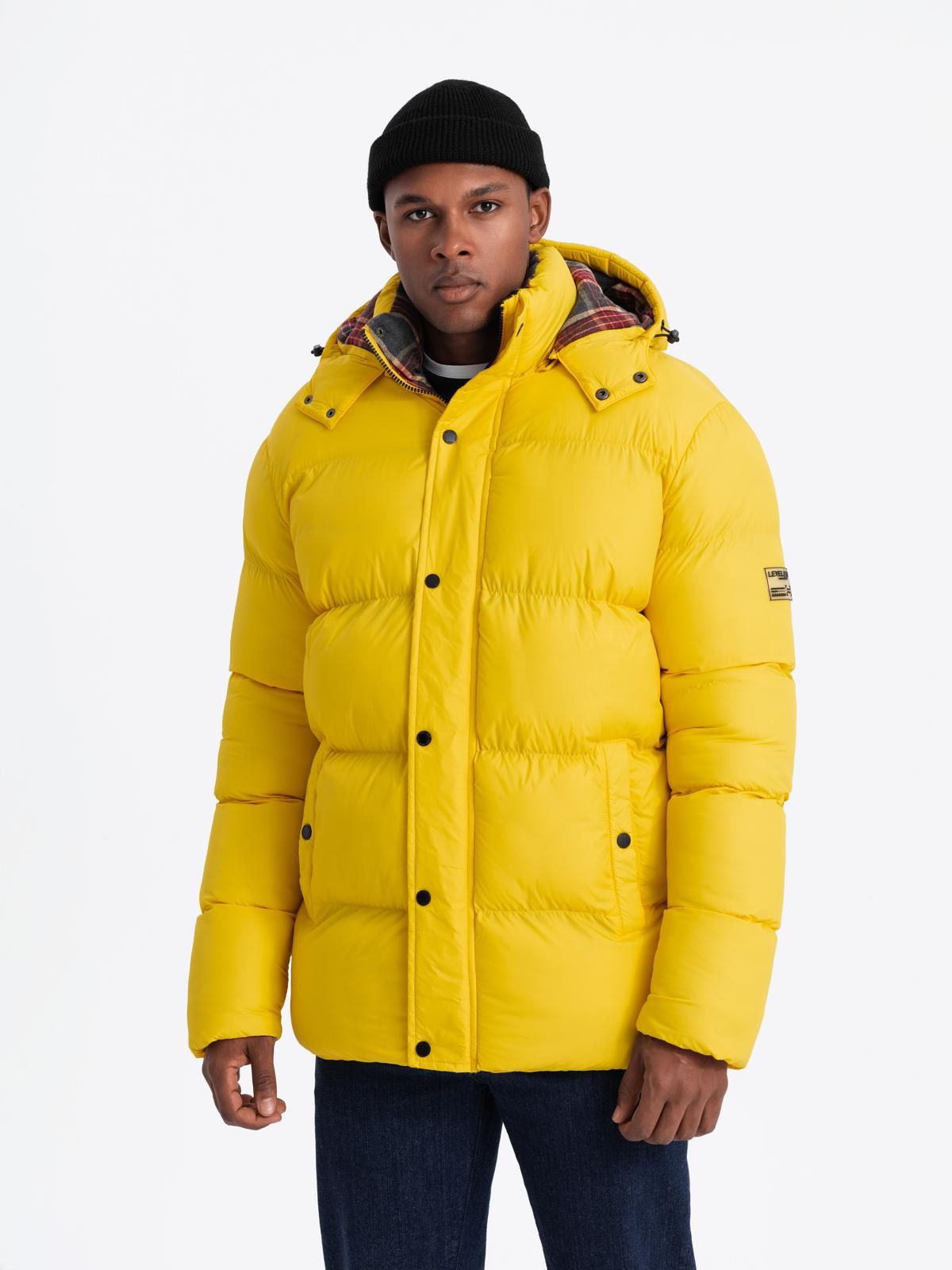 Meeste tepitud kapuutsiga jope Ombre Clothing - Image 24